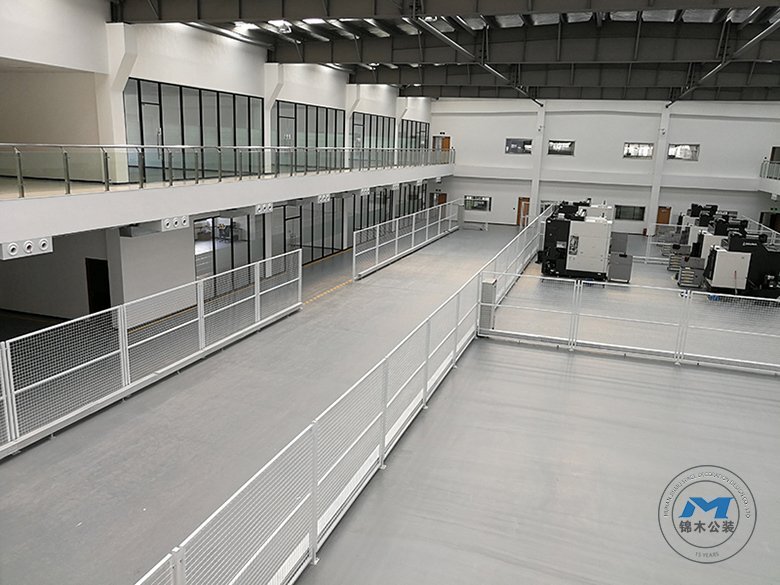 電子企業(yè)廠房車間裝修設(shè)計車間5